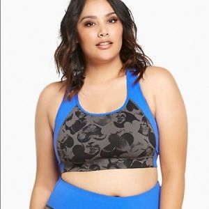 Torrid Active-Hearts Print Sports Bra